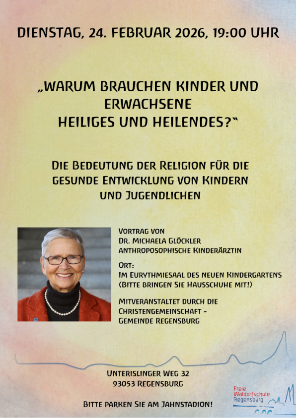 Vortrag: Warum brauchen Kinder und Erwachsene Heiliges und Heilendes?"